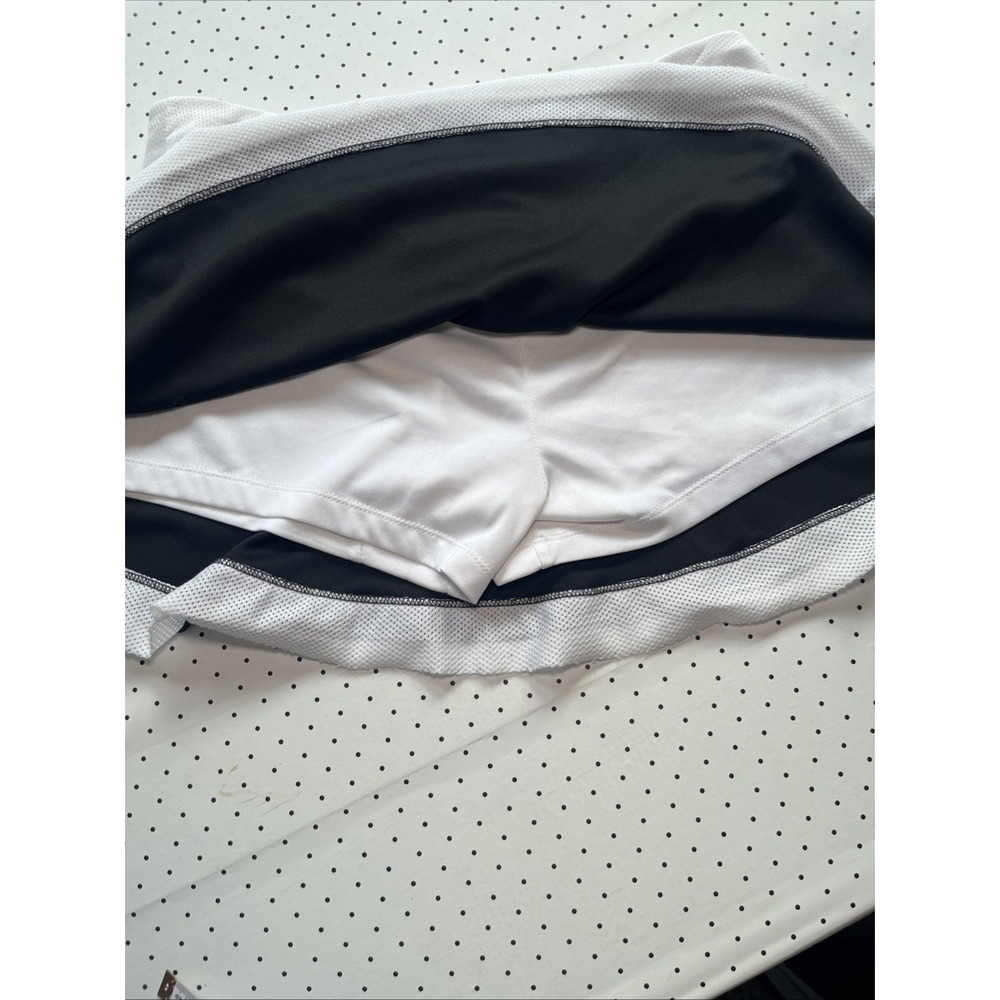 Callaway Opti-Dri Black White Golf Skort Athletic Tennis Skirt Women's Medium - Picture 11 of 12